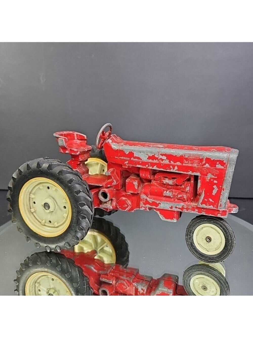 Vintage Diecast Farmall International Harvester Tractor USA Read